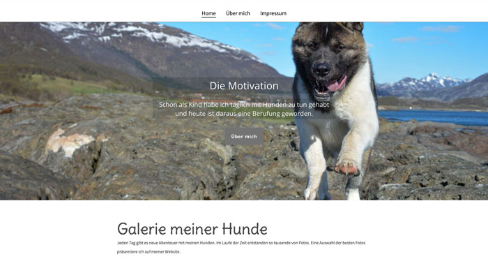 Tierfreund Website
